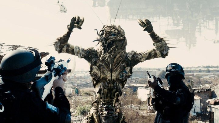 An alien in District 9.
