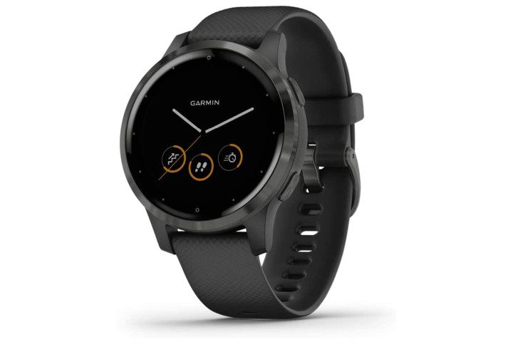 Picture shows the Garmin Vivoactive 4 smartwatch