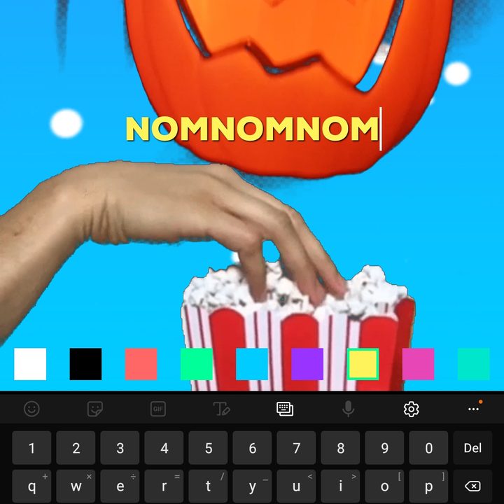 Giphy App Add Text