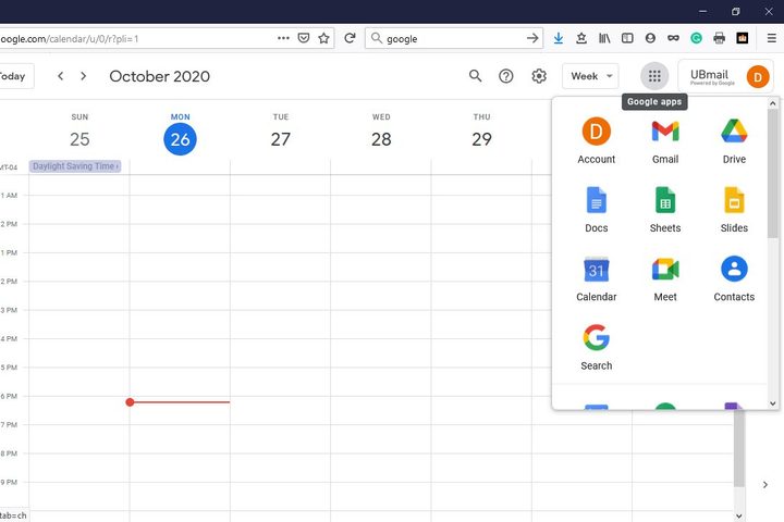 Image of Google Calendar Button