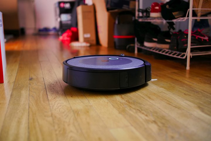iRobot Roomba i3 Plus on floor