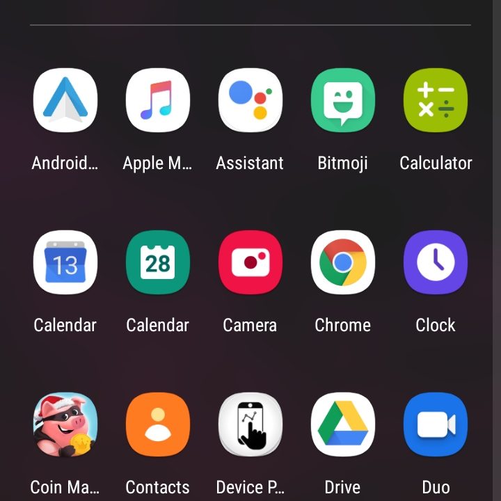 Lawnchair 2 app drawer