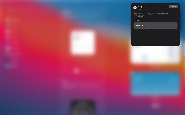 Notification Center in MacOS Big Sur