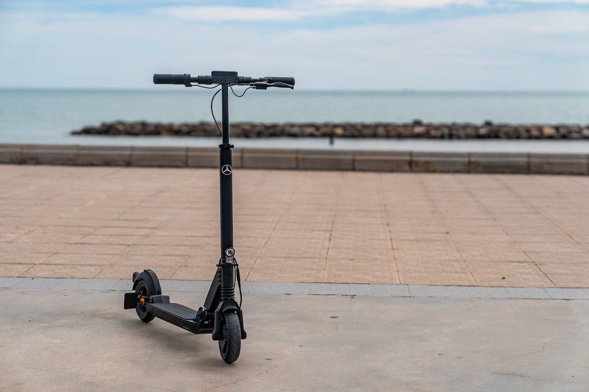 mercedes benzs first e scooter is rugged and foldable merc 3