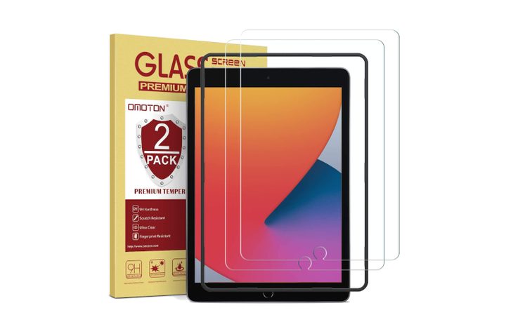 Omoton Screen Protector for iPad 8th:7th Generation (10.2 Inch, iPad 2020:2019)