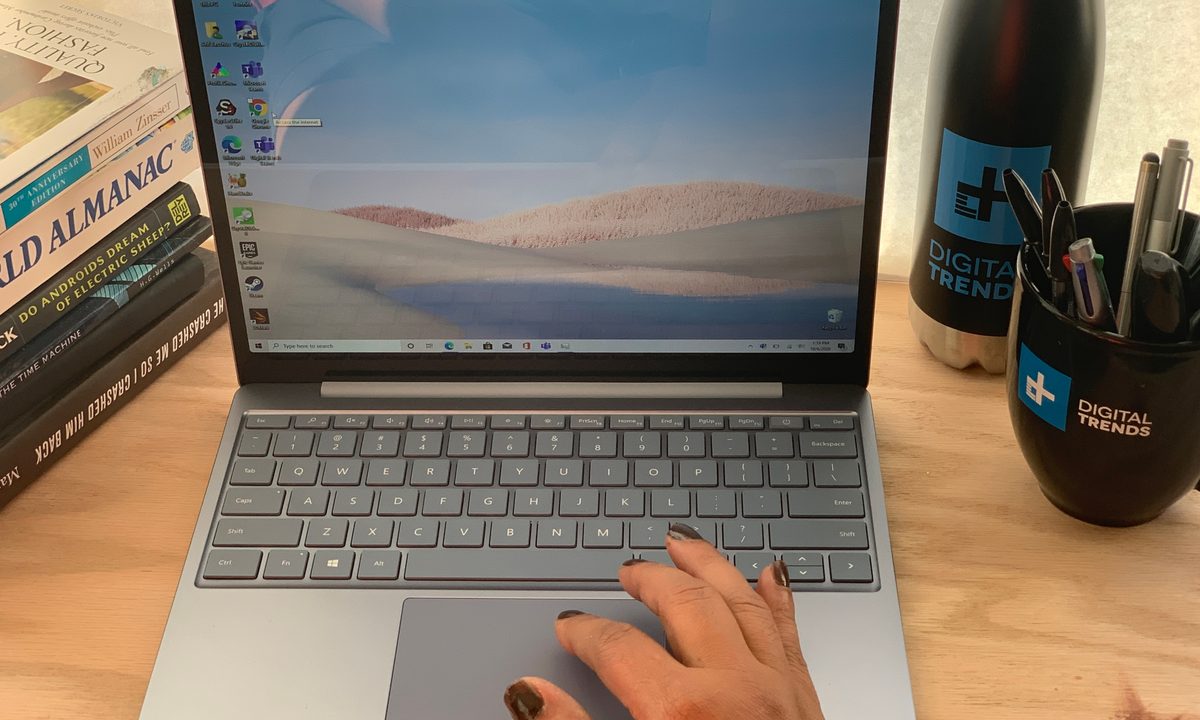 microsoft surface laptop go review desktop