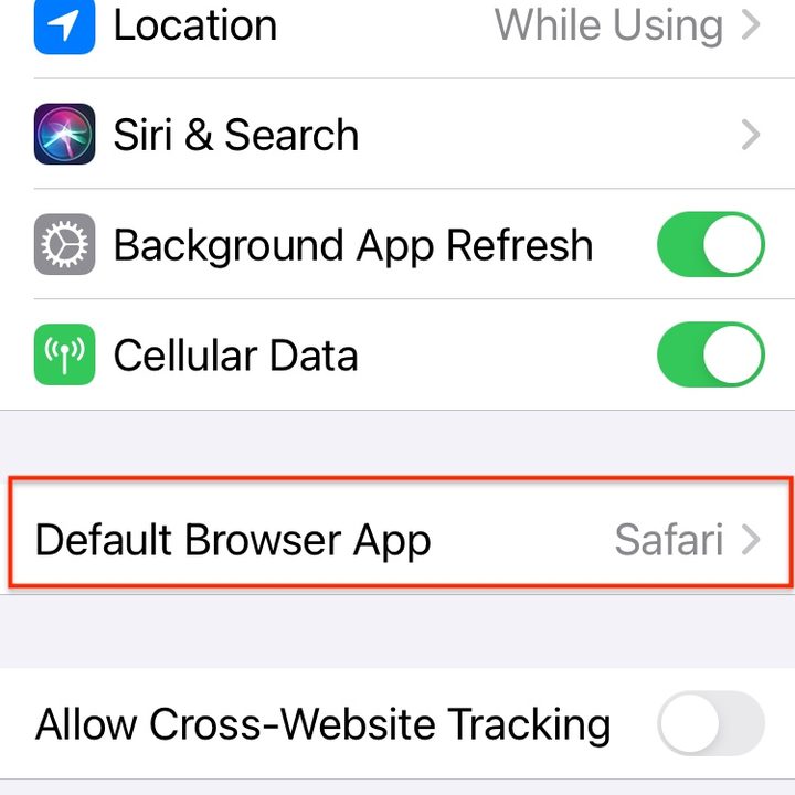 Swap default iOS apps