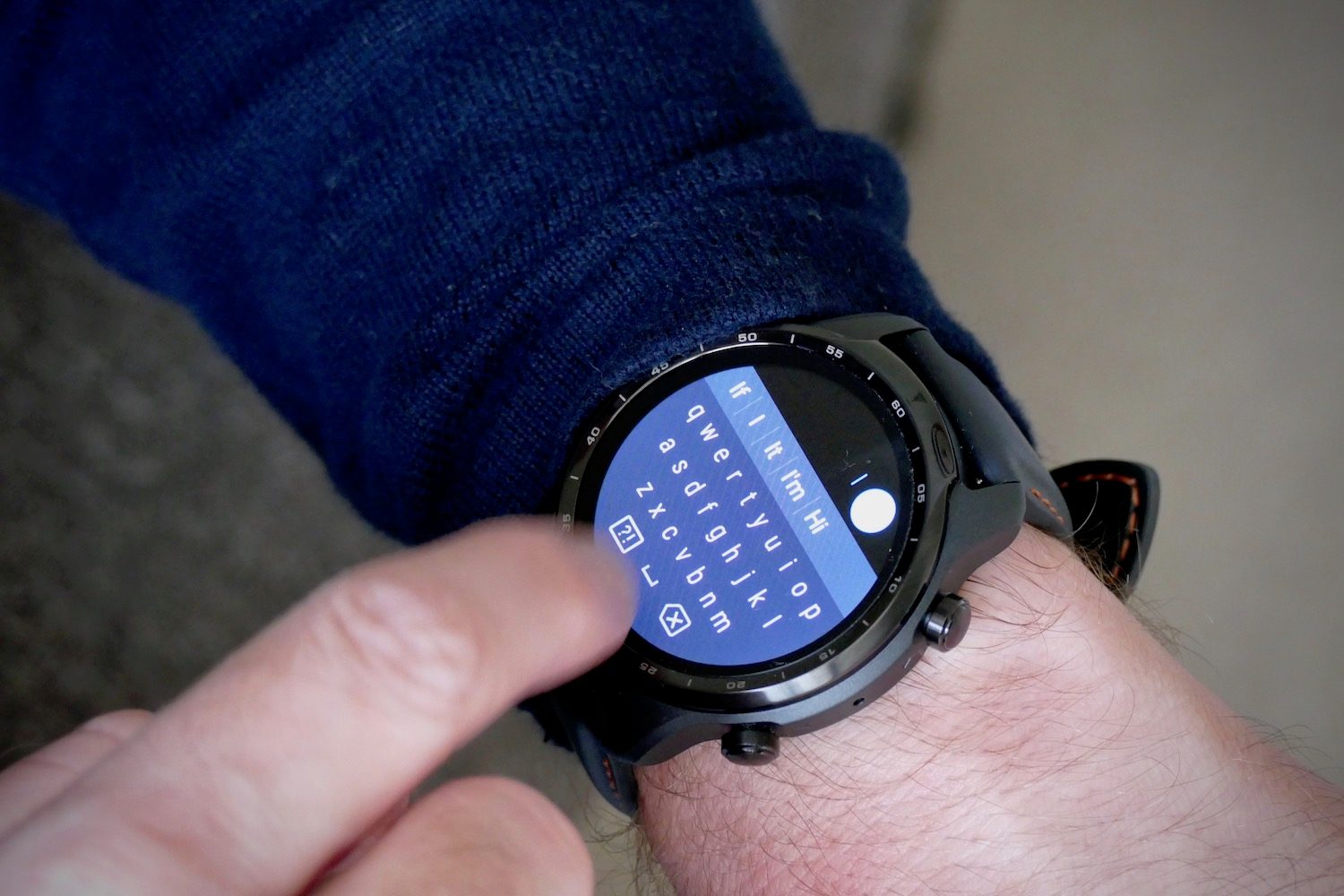 mobvoi ticwatch 3 pro review keyboard