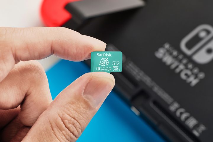 SanDisk Nintendo Switch memory card