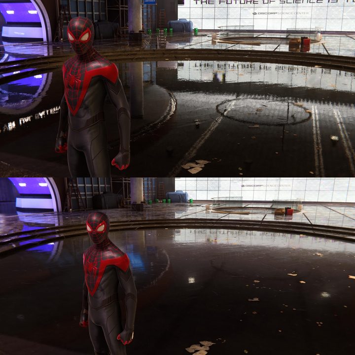 Miles Morales Graphical Comparison