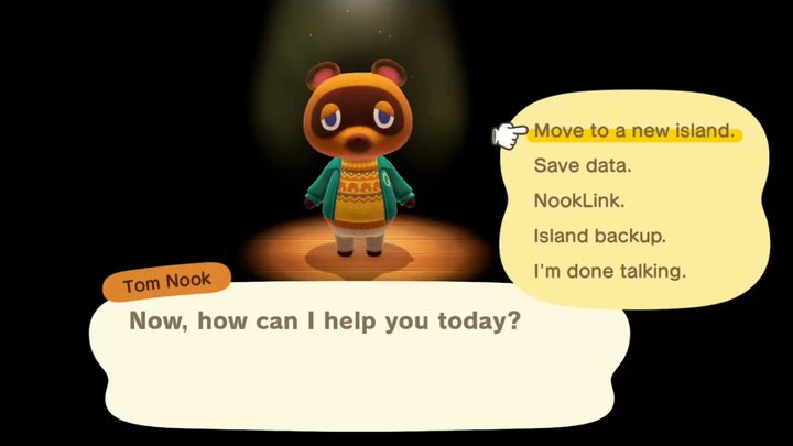 Animal Crossing Move to New Island