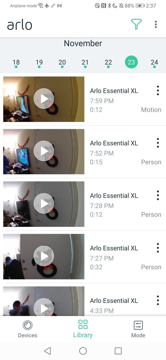 arlo essential xl spotlight camera review 7 of 9