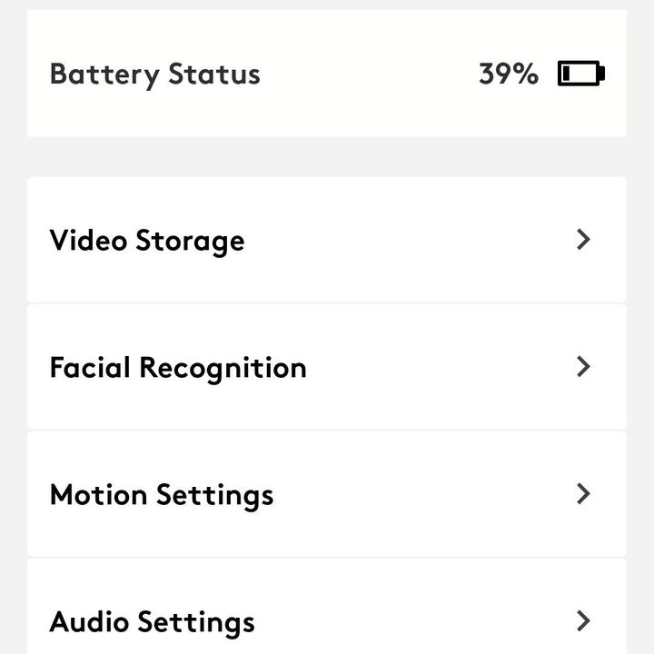 Screenshot of the Blue by ADT app