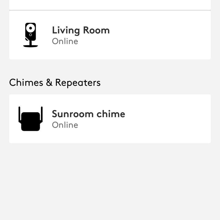 Screenshot of the Blue by ADT app