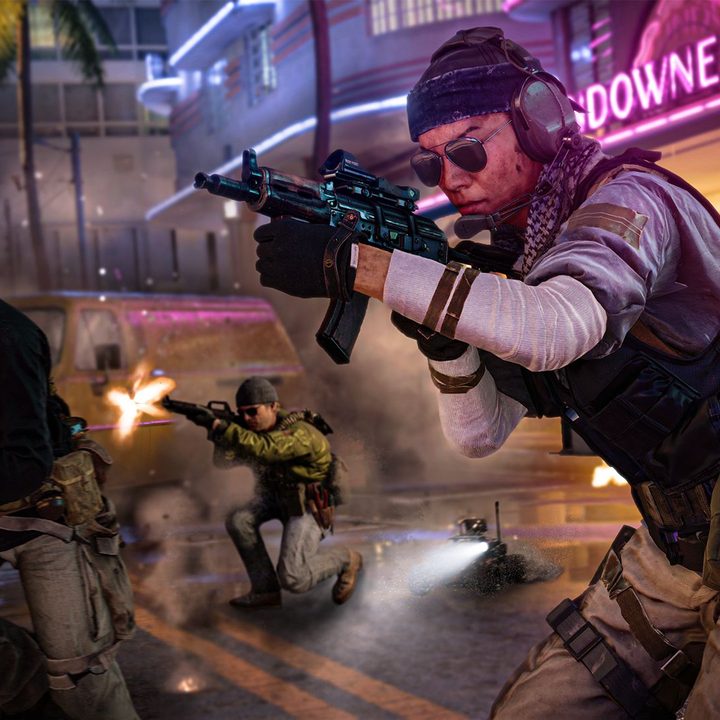 Soldiers battling it out in Call of Duty: Black Ops Cold War.