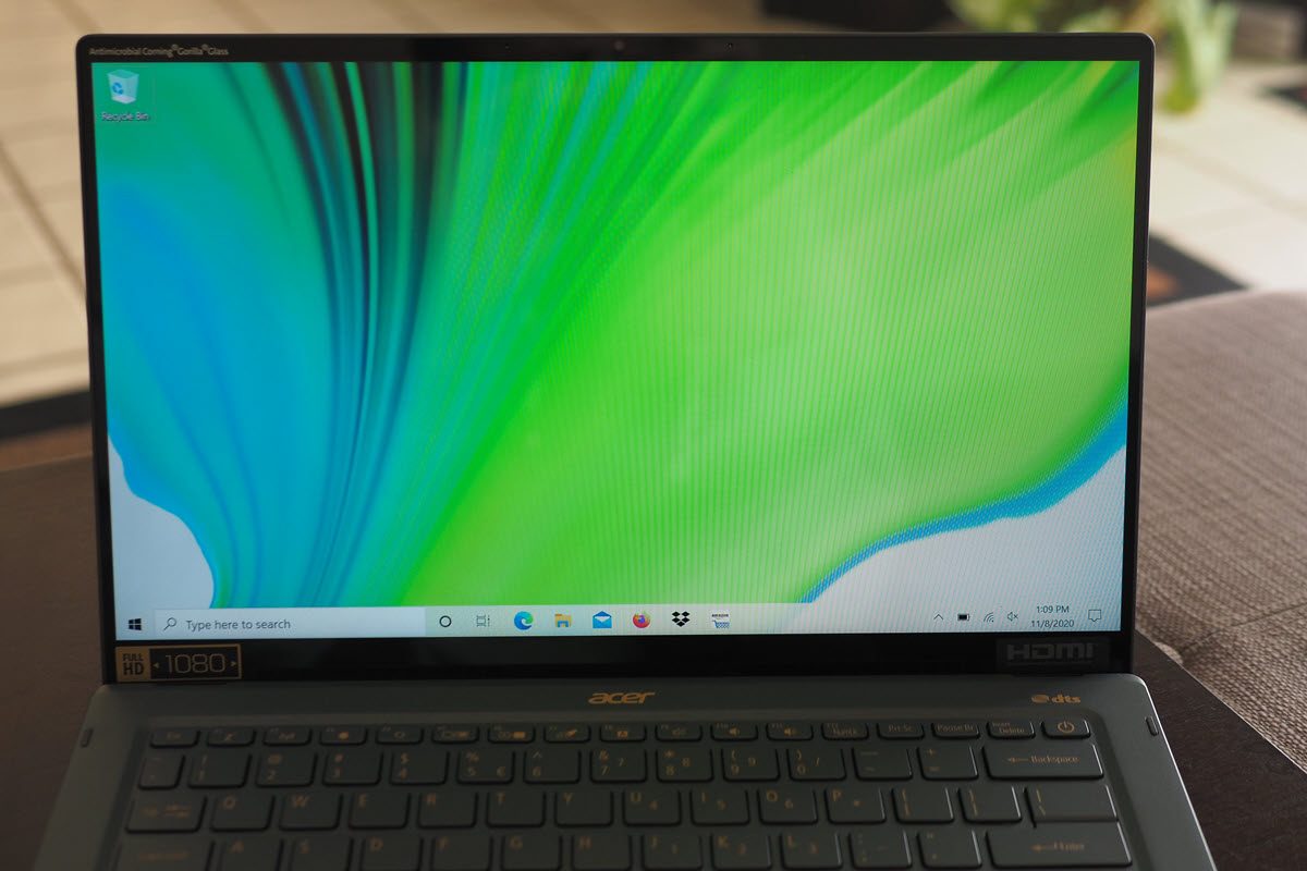 Acer Swift 5 Late 2020 Display