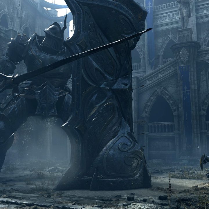 Tower Knight in Demon's Souls.