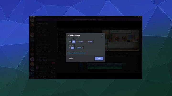 Discord-Stream-Settings