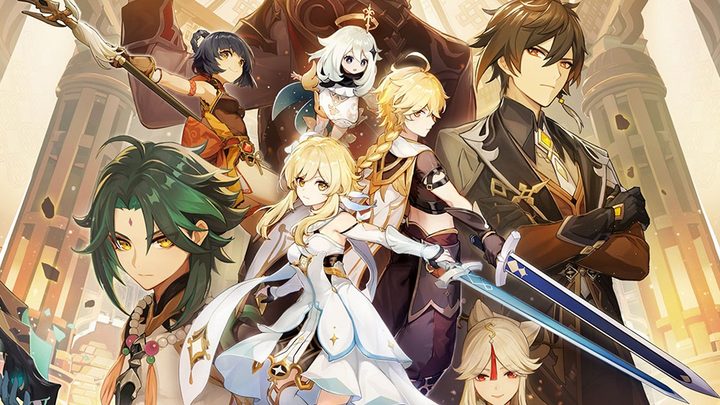 Genshin Impact Characters Keyart
