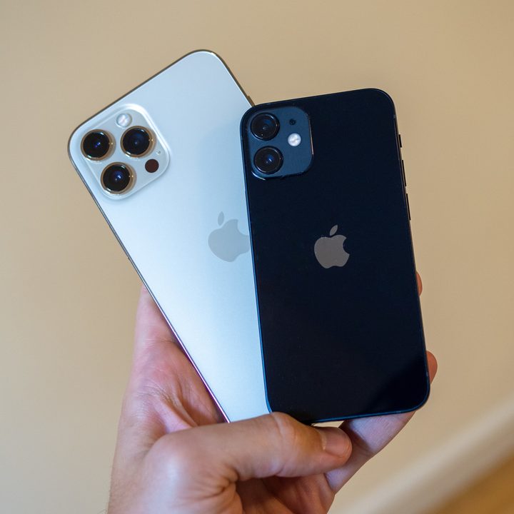 iPhone 12 Pro Max and iPhone 12 Mini