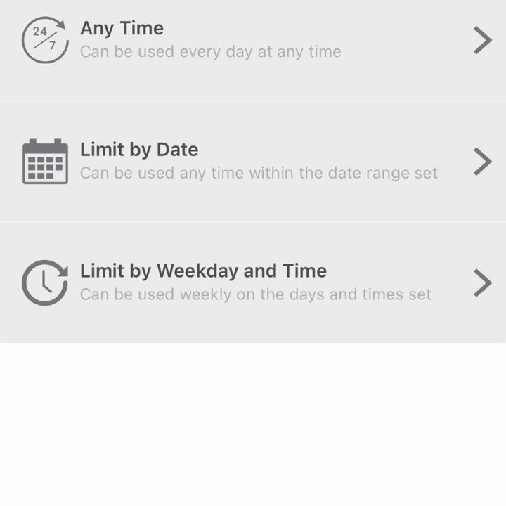 Screenshot of Kwikset App