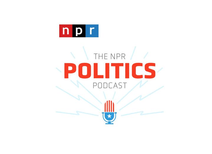 The NPR Politics Podcast logo.