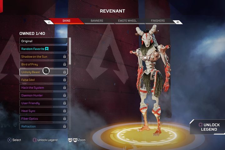 Revenant Unholy Beast