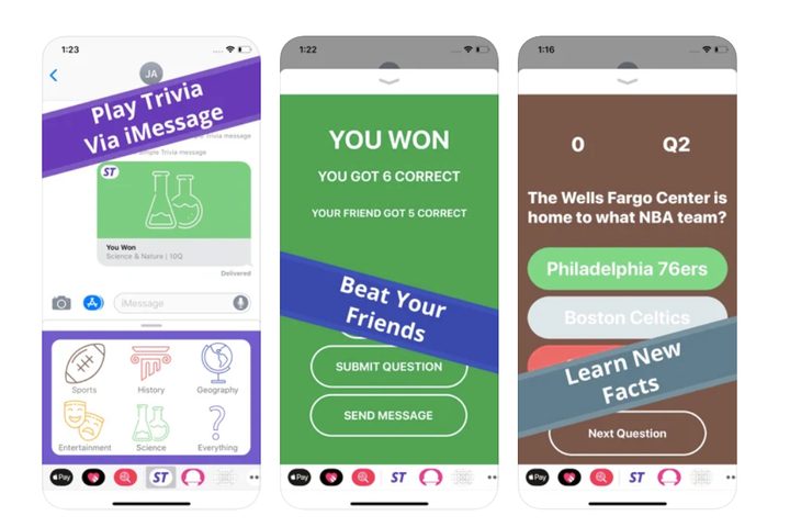 Simple Trivia game