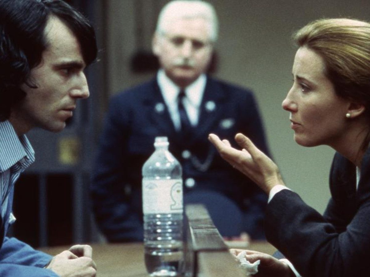Daniel Day-Lewis and Emma Thompson in In the Name of the Father