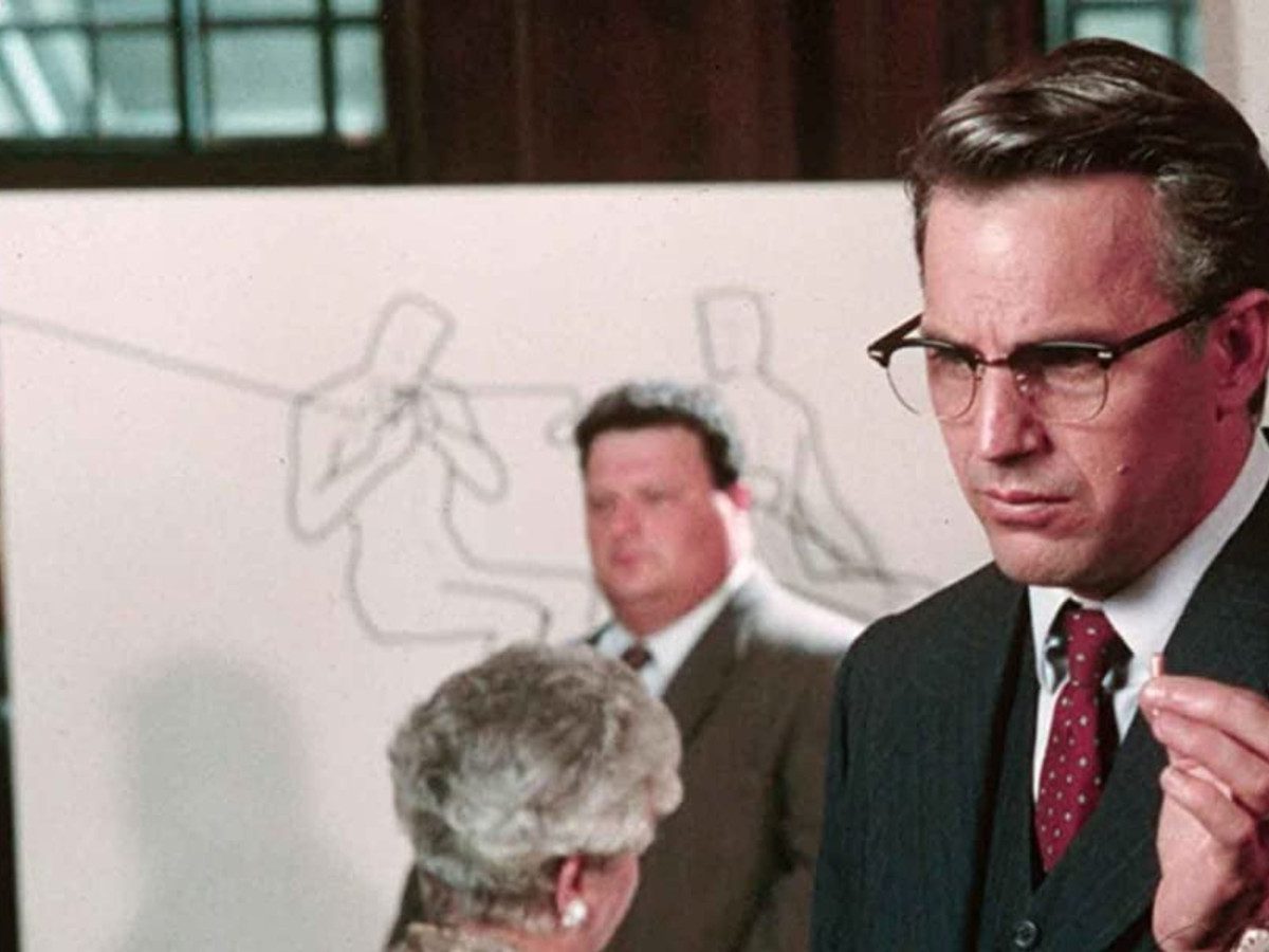 Kevin Costner in JFK