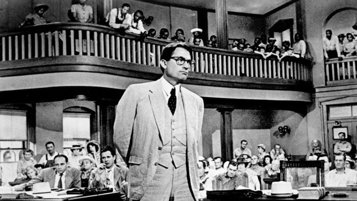 Gregory Peck in To Kill a Mockingbird (1962).