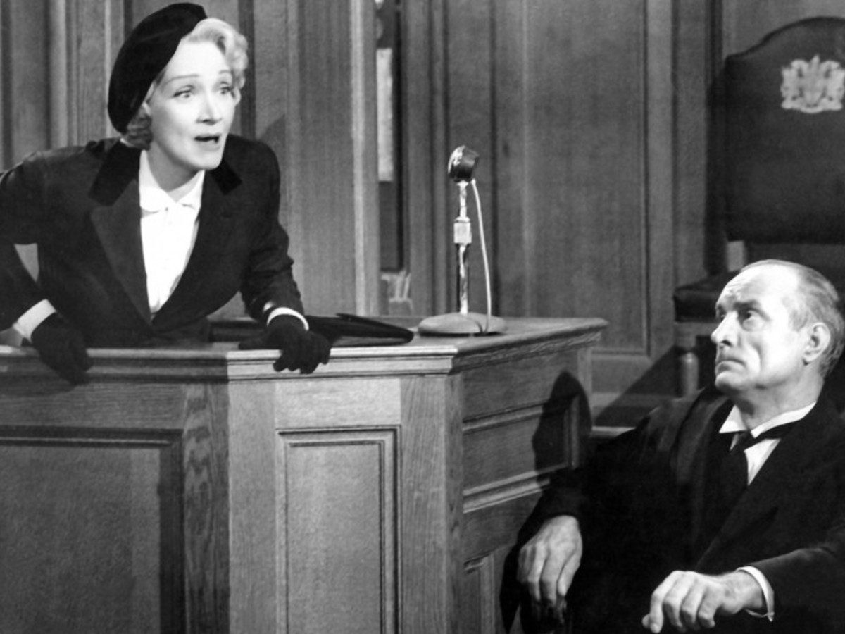 A shot from Witness for the Prosecution