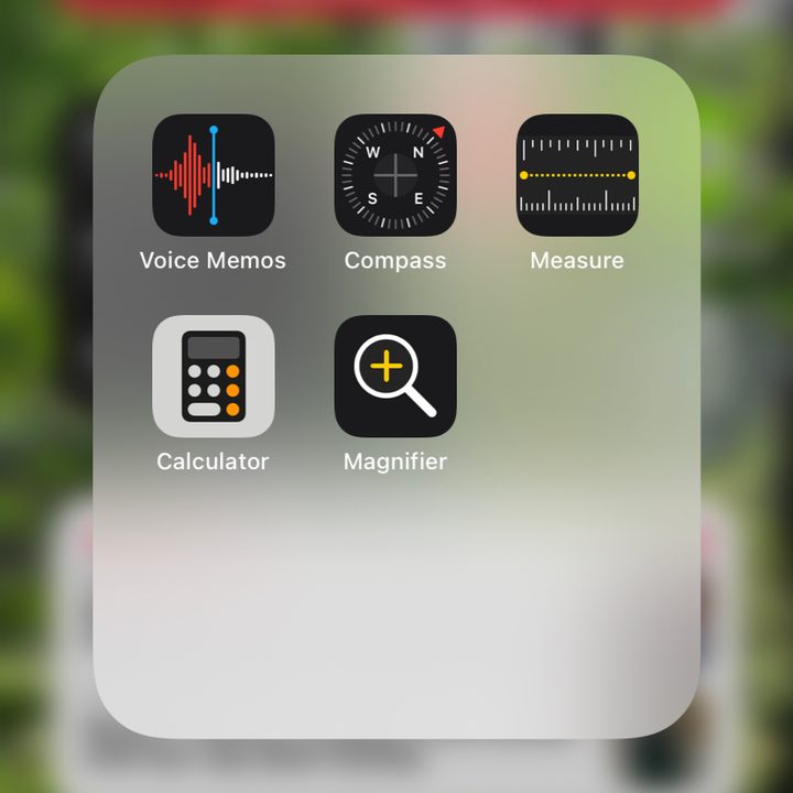 Voice Memos in Utilities