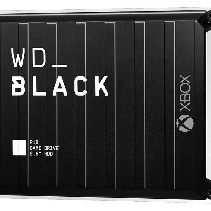 The WD_Black P10 Game Drive for video game consoles.