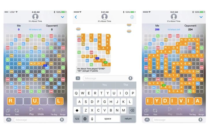 Words for iMessage game