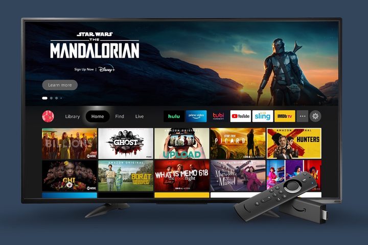 Amazon Fire TV New 2020 experience home screen