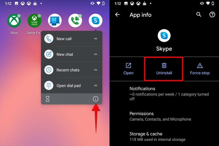 Android Delete App