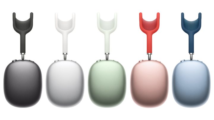 Apple AirPods Max in five colors