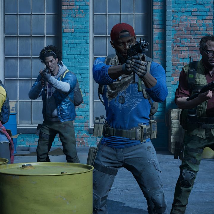 Back 4 Blood Cleaners in a group.