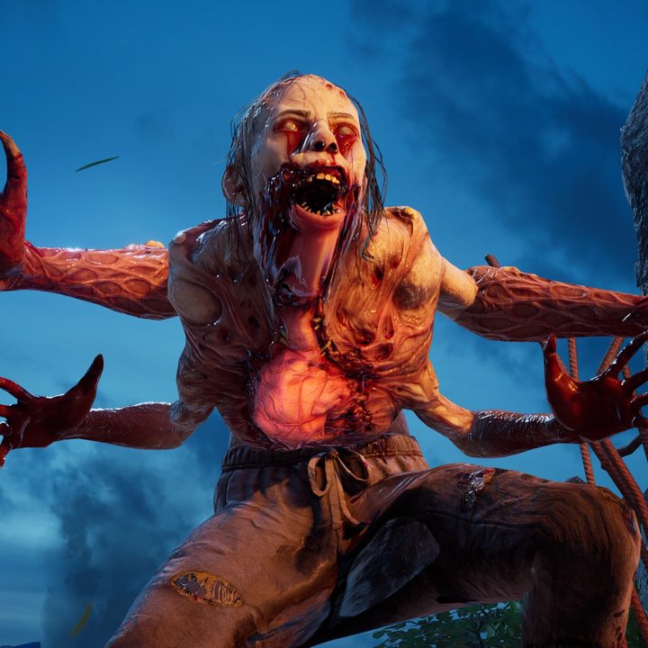 Back 4 Blood Stinger preparing to attack.