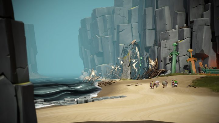 Gods Will Fall Beach Vista