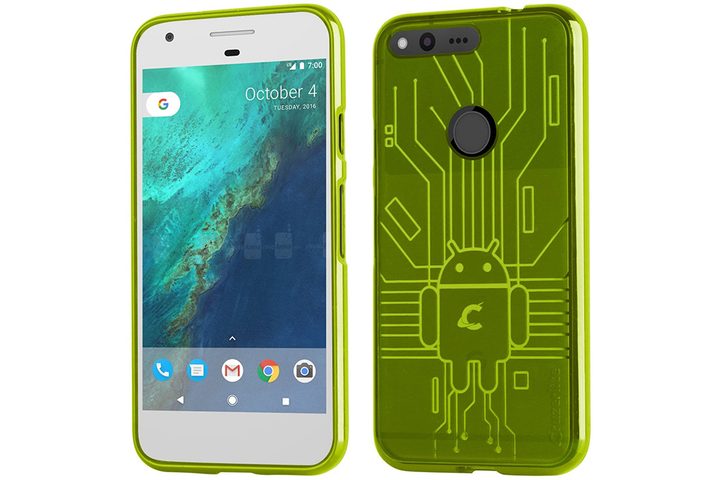 Cruzerlite Bug Droid Circuit Google Pixel Case