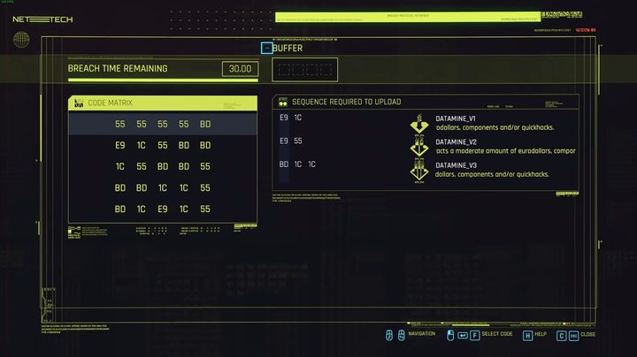 Cyberpunk 2077 Breach Protocol