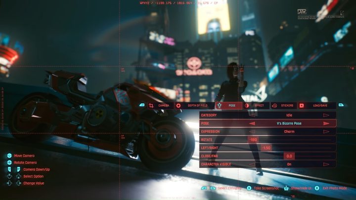Cyberpunk 2077 Photo Mode