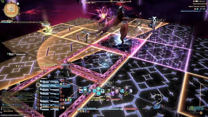 FFXIV E9 guide flood of emptiness