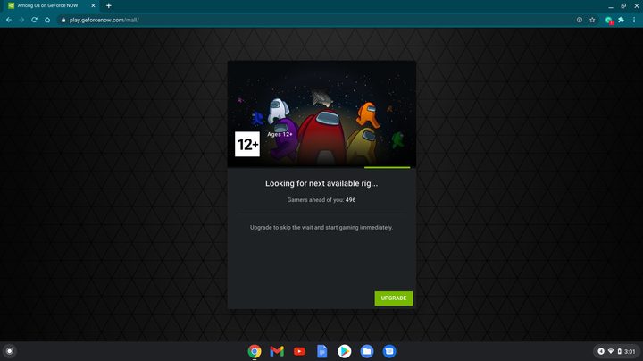 GeForce Now Long Wait