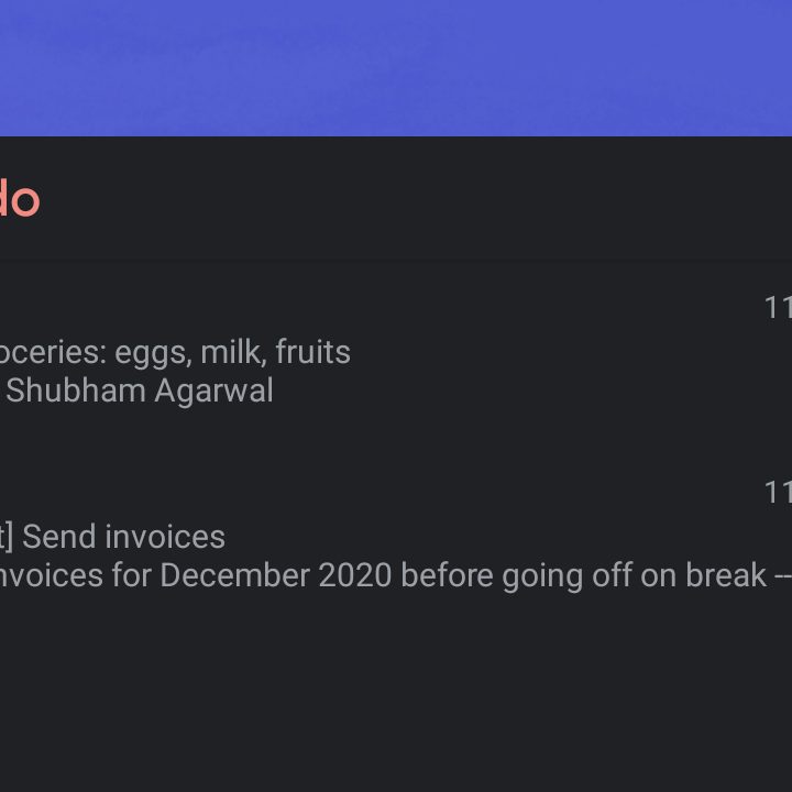 Gmail labels widget Android