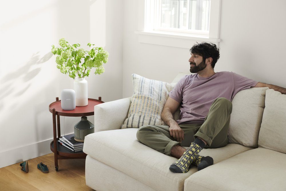 The Google Nest Audio.