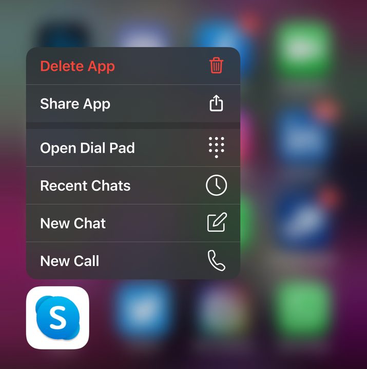 iOS 14 Delete App