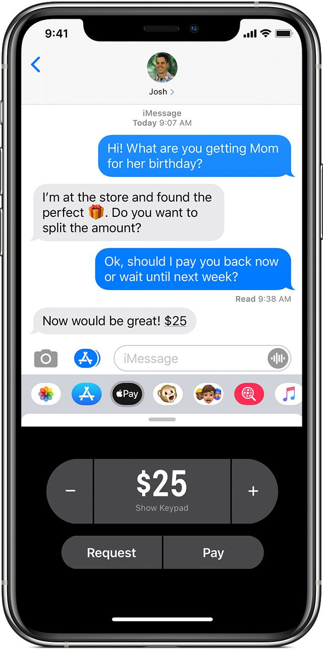 best money transfer apps ios13 iphone 11pro messages send apple cash payment